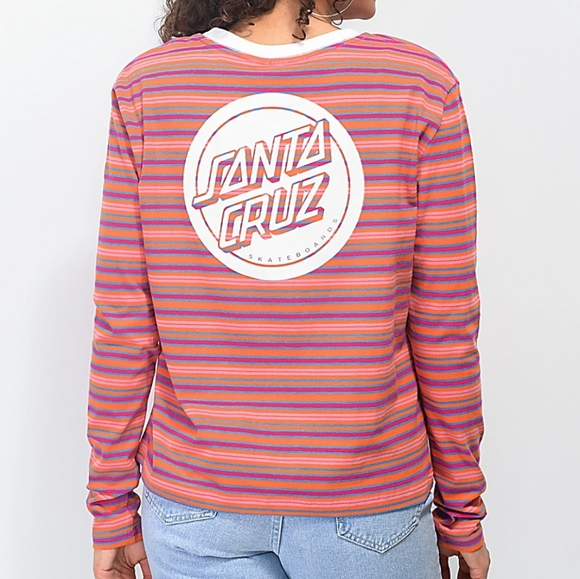 Santa Cruz Skateboards Tops - Santa Cruz Skateboards long sleeve tee
